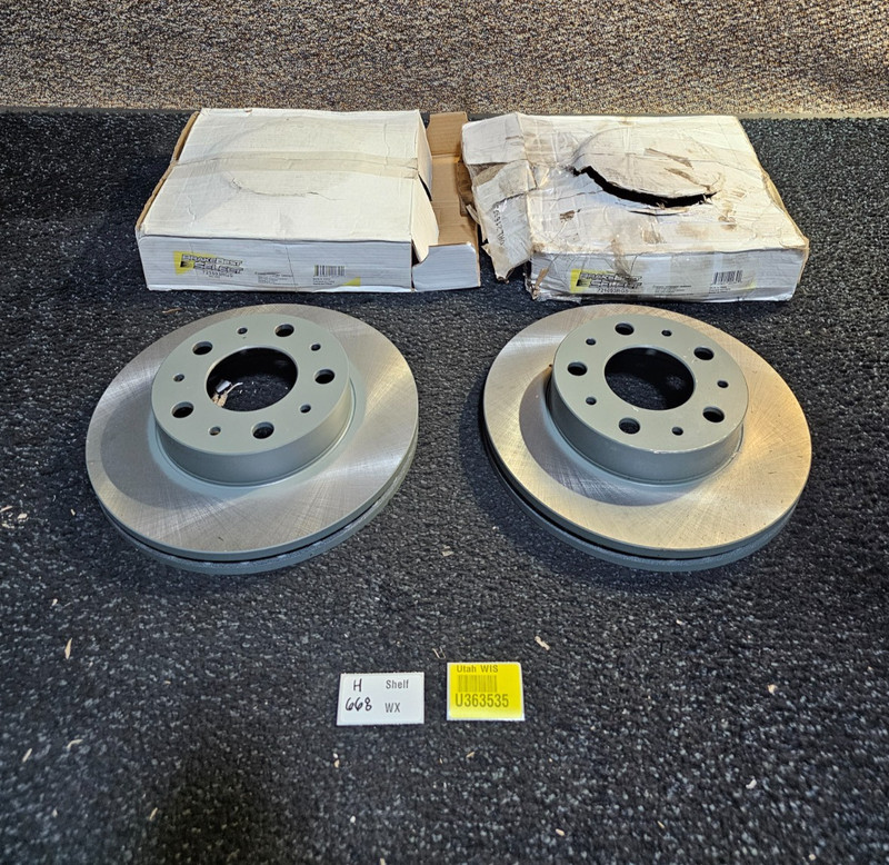 (QTY 2)BrakeBest Select 721693RGS Front Brake Rotor For Ram ProMaster 1500 14-21 gallery