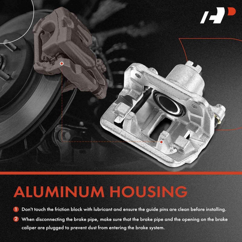 16xFront&Rear Disc Brake Rotors Brake Pads+Brake Caliper for Honda Element 03-11 gallery