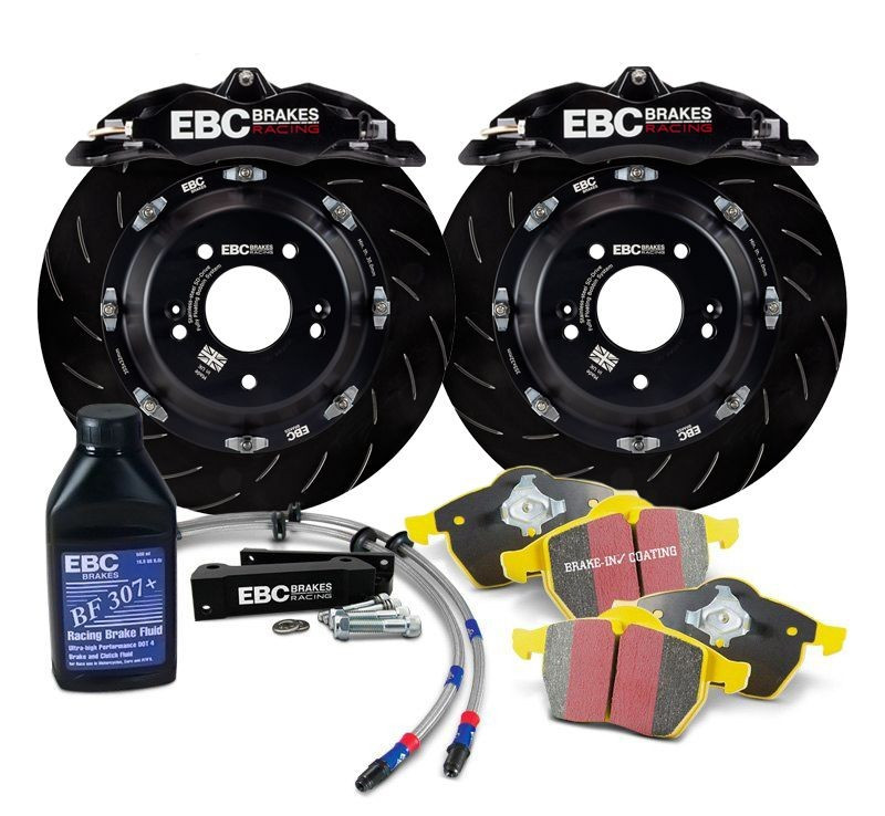 EBC 6 Pistons 380x36mm BBK Big Brake Kit for 08-13 BMW E90 E92 E93 M3 [Black]