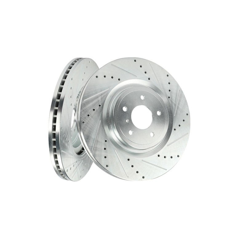 4-Wheel Set Brake Discs Front & Rear RWD Coupe Sedan for Nissan Z 370Z Q60 G37 gallery