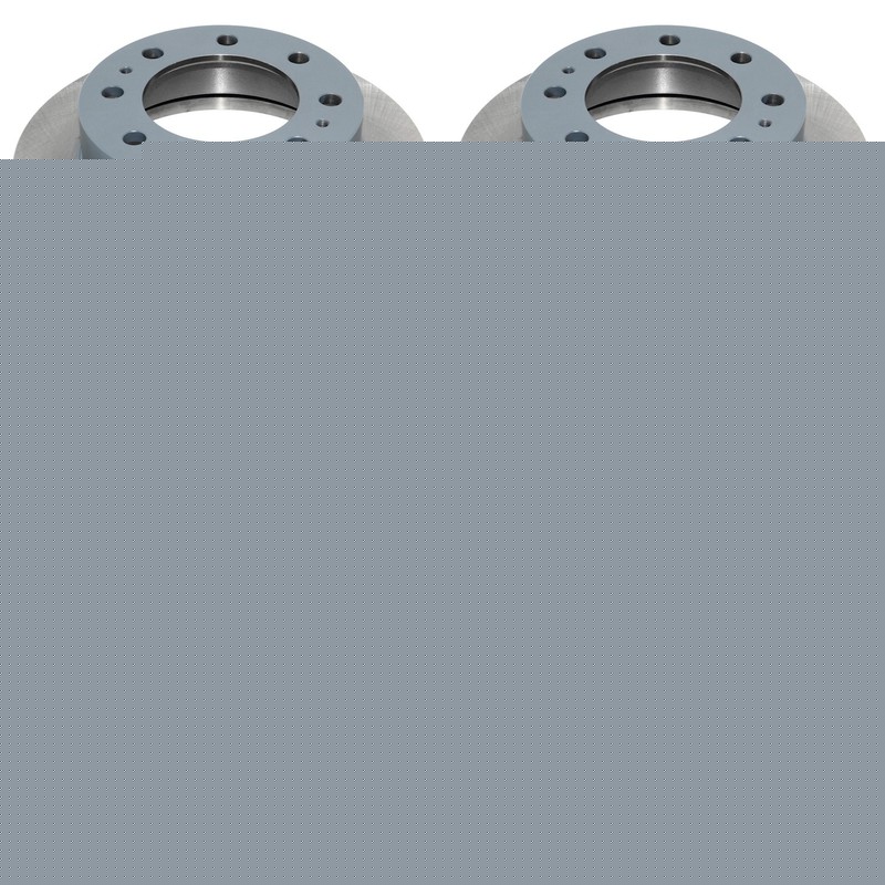 DuraGo Front Rear Disc Brake Rotors TRW Metallic Pads Kit for Sierra 2500 HD V8