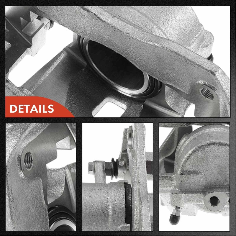 16x Drilled Rotor & Brake Pad + Brake Caliper Front& Rear for Toyota Camry Lexus gallery