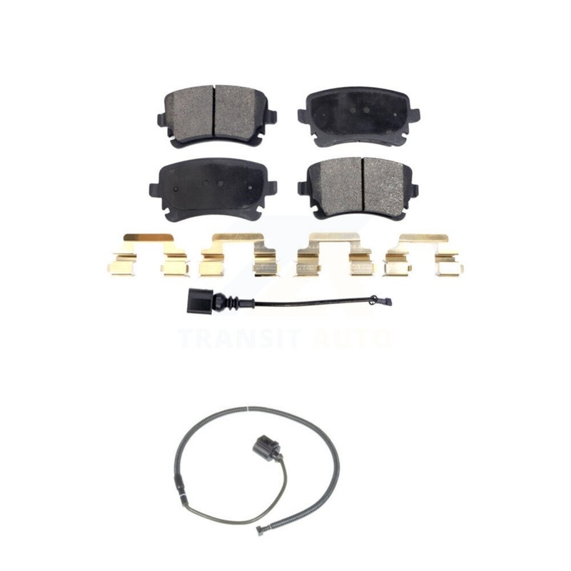TEC KTW-101232 Brake Pad Sets 2-Wheel Set Rear for VW Audi S6 Volkswagen Phaeton