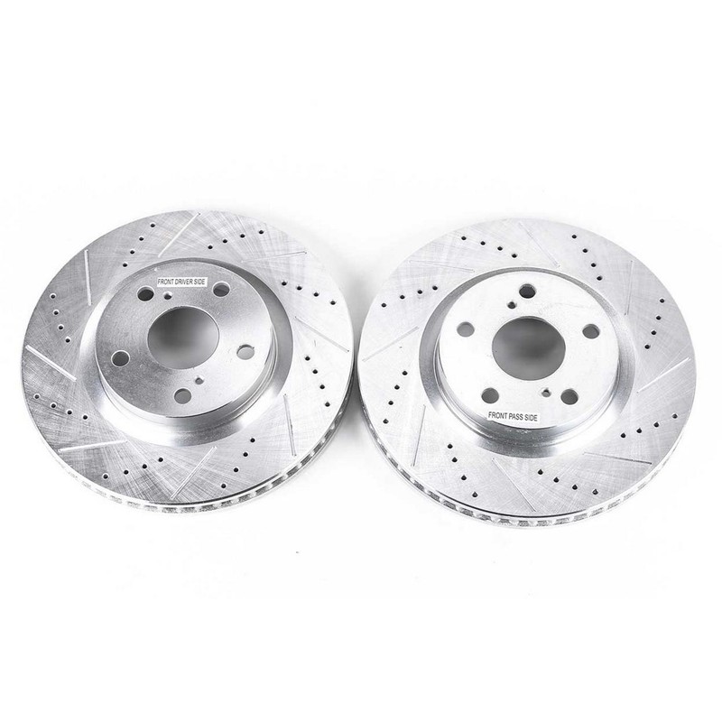 PowerStop Disc Brake Rotor Set - Fits Lexus ES300h 2013-2018, Lexus ES350 2007-2 gallery