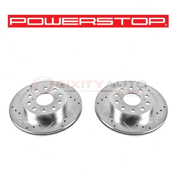 PowerStop JBR593XPR Disc Brake Rotor for Braking Tire Stopping Drums Rotors bs
