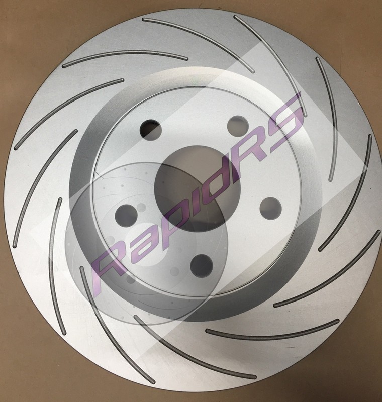 Slotted Disc Brake Rotors to Suit Mitsubishi Evo 5 6 7 8 9 GSR & RS2 Full Set G