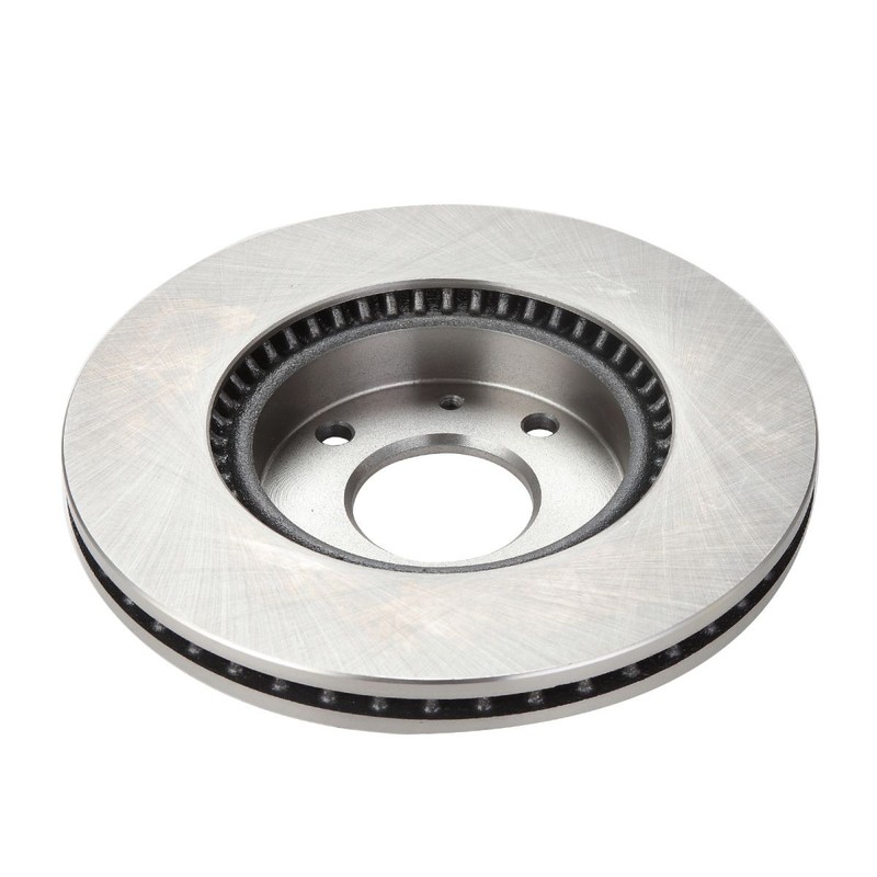 TRQ Brake Pad Rotor Kit Semi Metallic Front w/Chemicals gallery