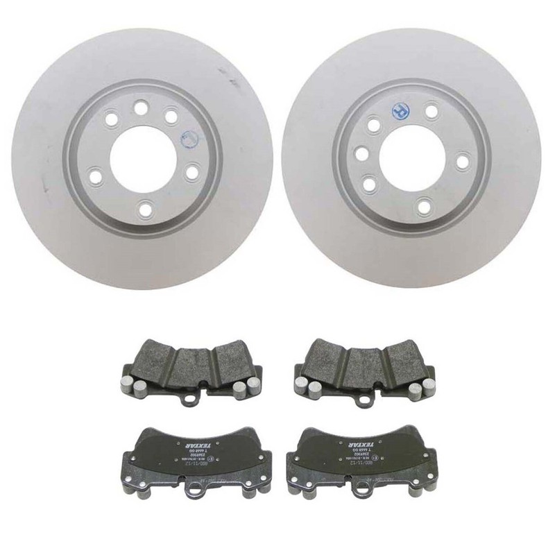 SHW Performance Front 350mm Brake Rotors Textar Pads Kit for Q7 Touareg Cayenne