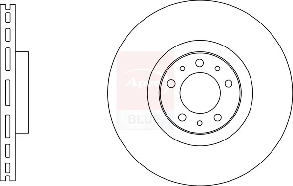 2x Brake Discs Pair Vented fits PEUGEOT 508 Mk2 1.6 Front 2018 on 330mm Set New