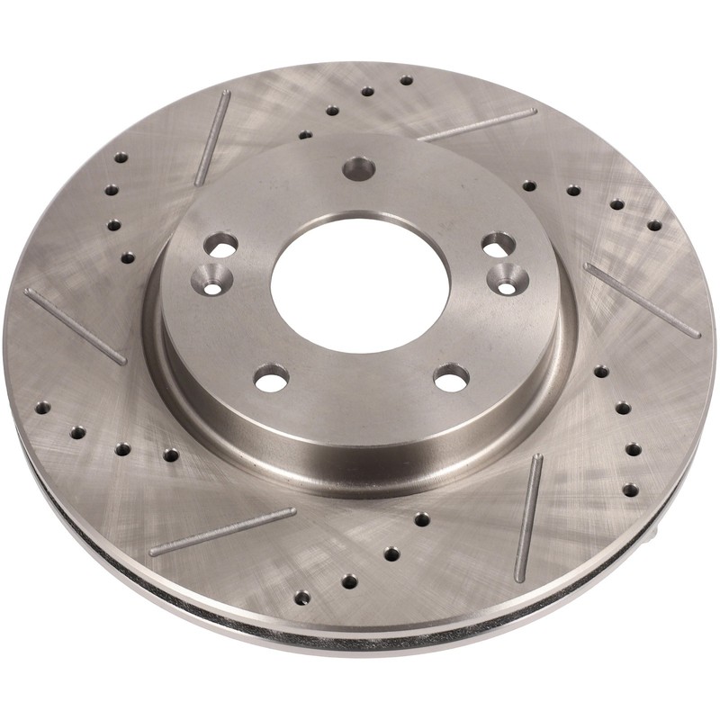 Front Soltted Brake Rotors For Hyundai Veloster 2012-2021 For Kia Forte5 15-2022 gallery