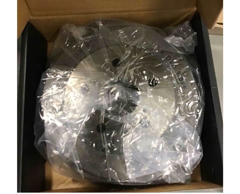 TRQ Front Performance Brakes Rotor Distilled Slotted Pair Set For 95 Through '99 gallery