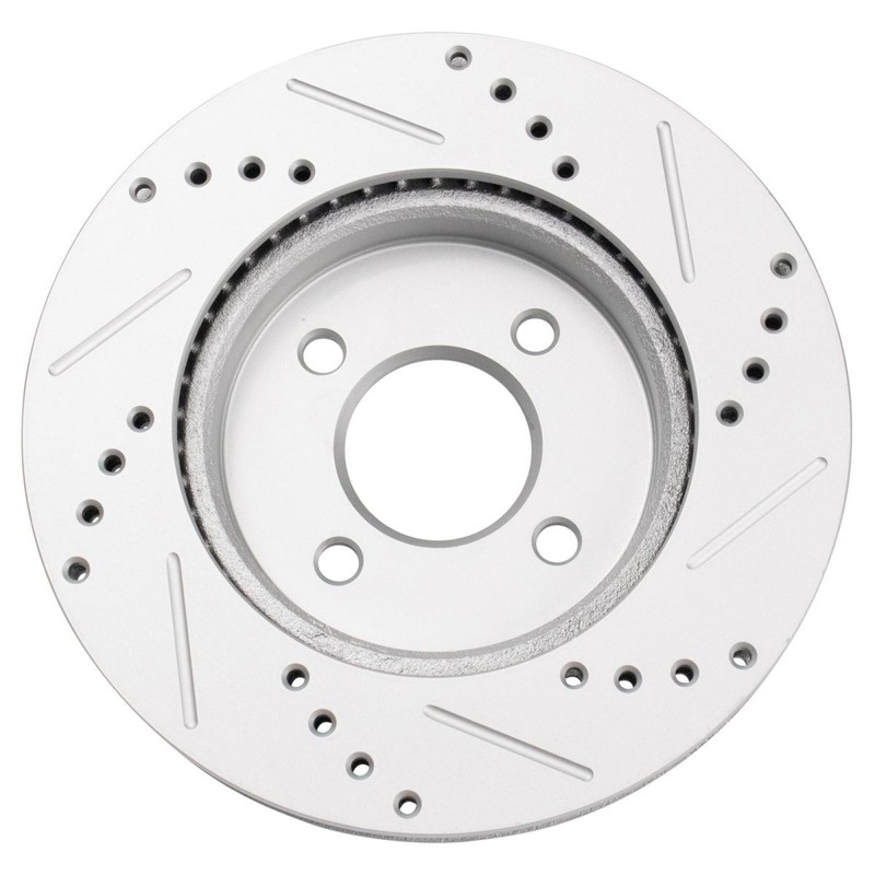 TRQ Front Brake Rotors Set For 2012-2019 Nissan Versa 2014-2019 Versa Note gallery