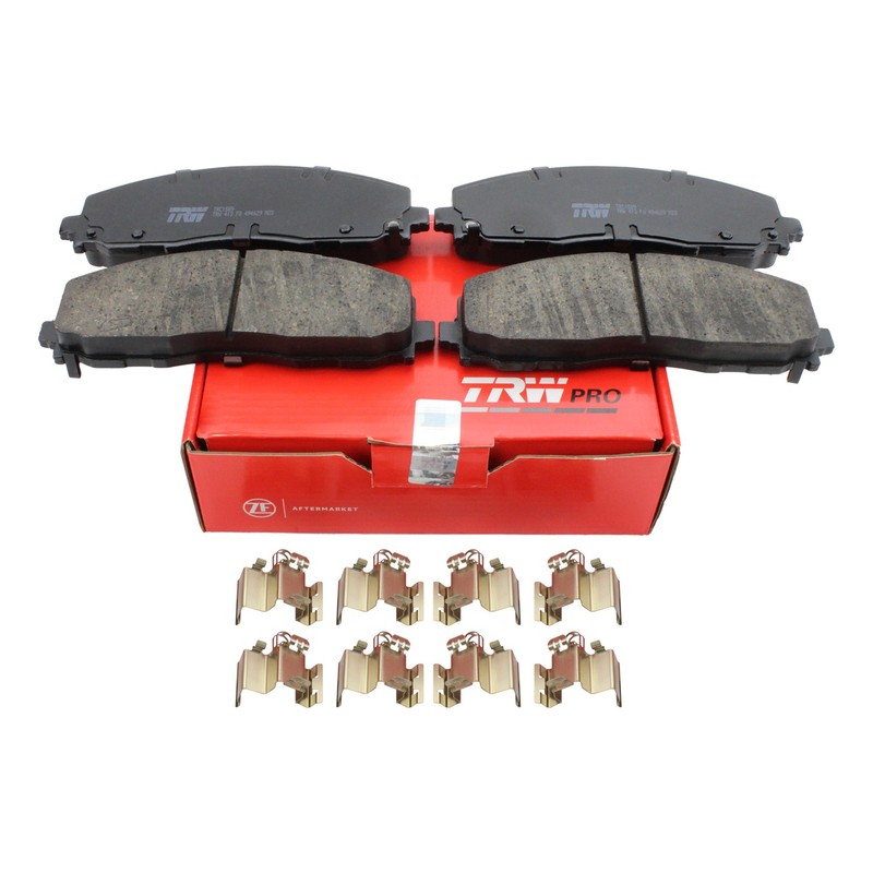 DuraGo Front Rear Disc Brake Rotor TRW Ceramic Pad Kit for Grand Caravan HD Brks gallery