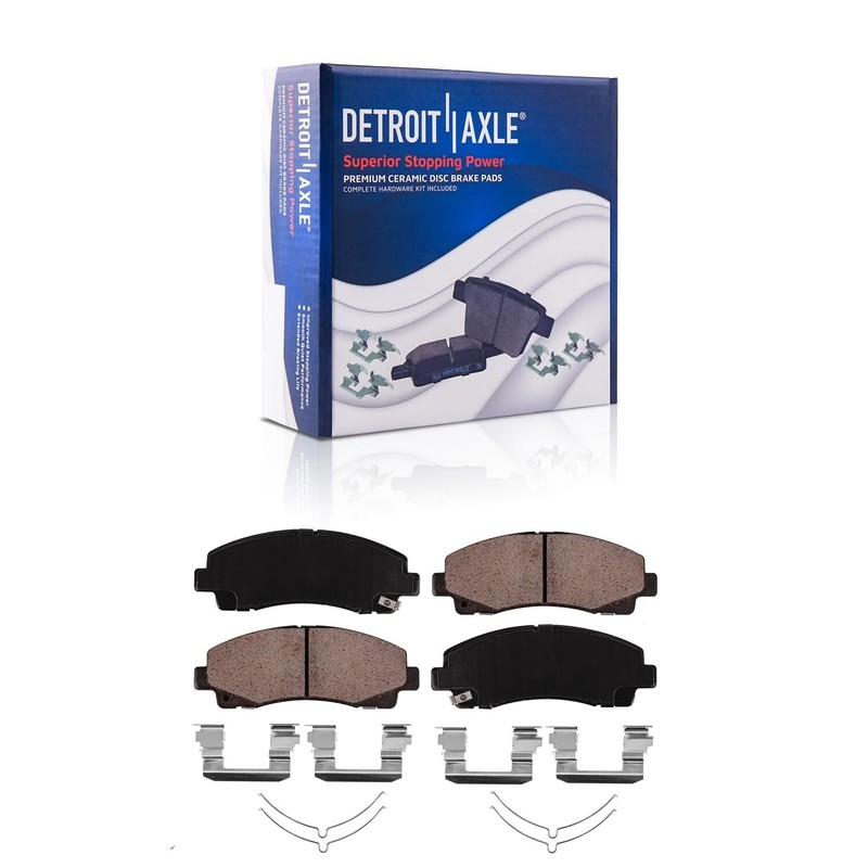 320mm Front Disc Brake Rotors Ceramic Brake Pads Kit for 2015 - 2020 Acura TLX gallery