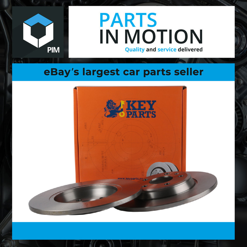 2x Brake Discs Pair Solid fits AUDI A7 4G 1.8 Rear 15 to 18 CYGA 300mm Set New