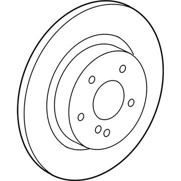 New Genuine Mercedes-Benz Rotor 1664230600 OEM