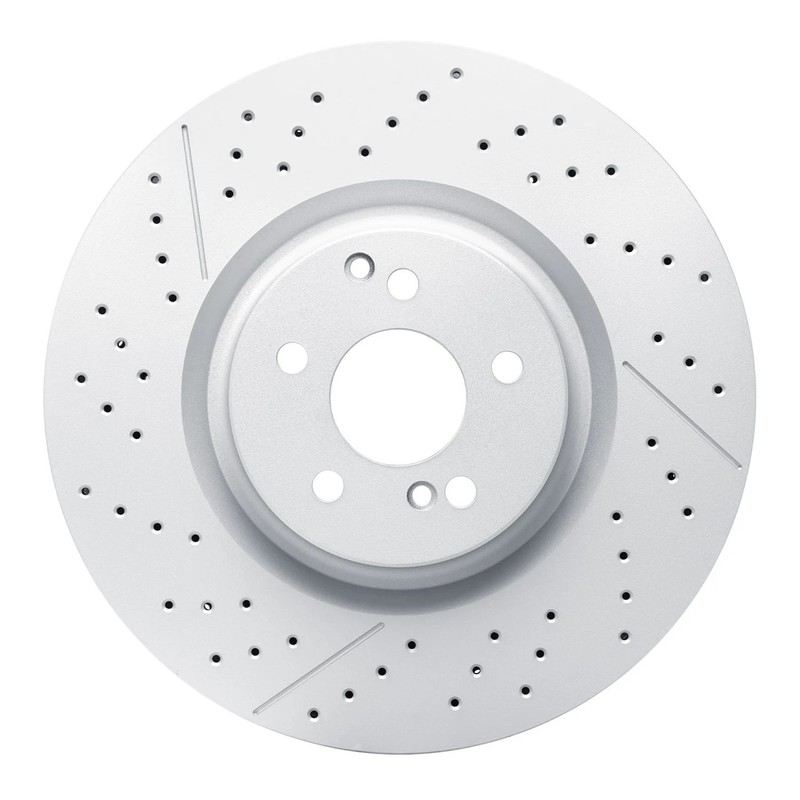 For Mercedes-Benz AMG GT 43 21-25 Brake Rotor GeoSpec Drilled & Slotted 1-Piece