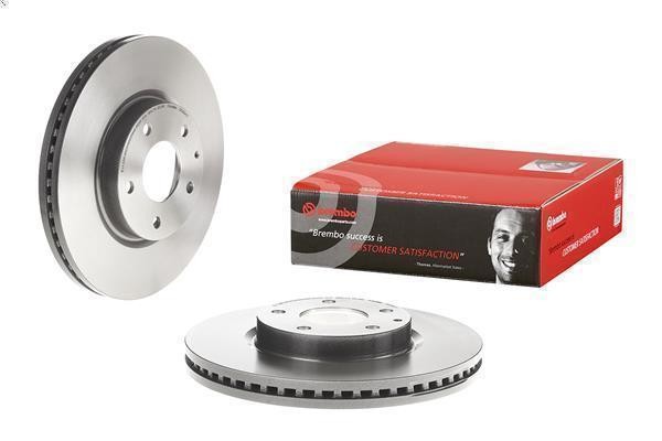 1X Brake Disc Brembo 9.C654.11 for Mazda CX-5 (KF) 2.5 2019-2022