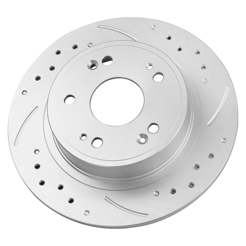 Rear Disc Brake Rotors Ceramic Brake Pads for 2009 - 2017 Honda Accord Acura TSX gallery