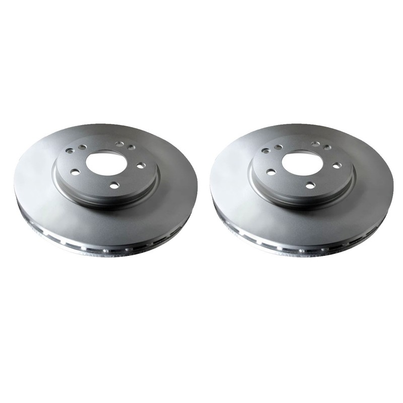 Hella Pair Set of Front 300mm Disc Brake Rotors For W203 C240 C280 C320 C350