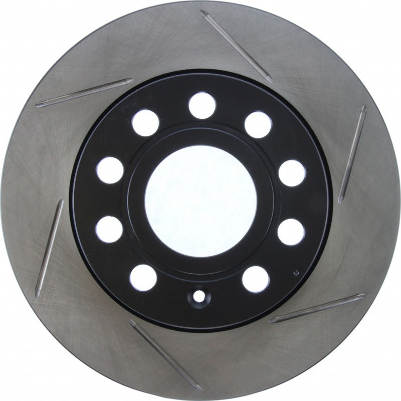 StopTech For Audi A3 2010-2013 Brake Rotors Slotted – Driver Side, Sold As Kit