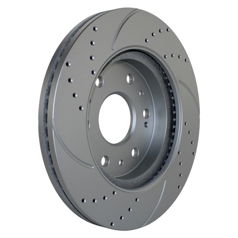 Bison Performance Set Front Drill Coat 330mm Brake Rotors for Cadillac Chevy GMC gallery