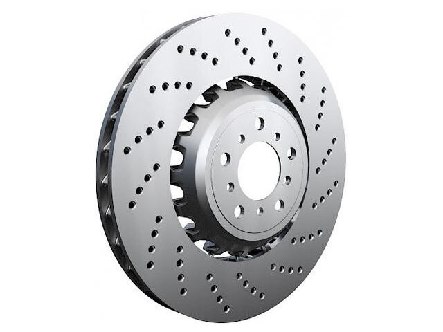 Zimmermann 36JZ12V Front Right Brake Rotor Fits 2012-2016 BMW M5 RWD Sedan