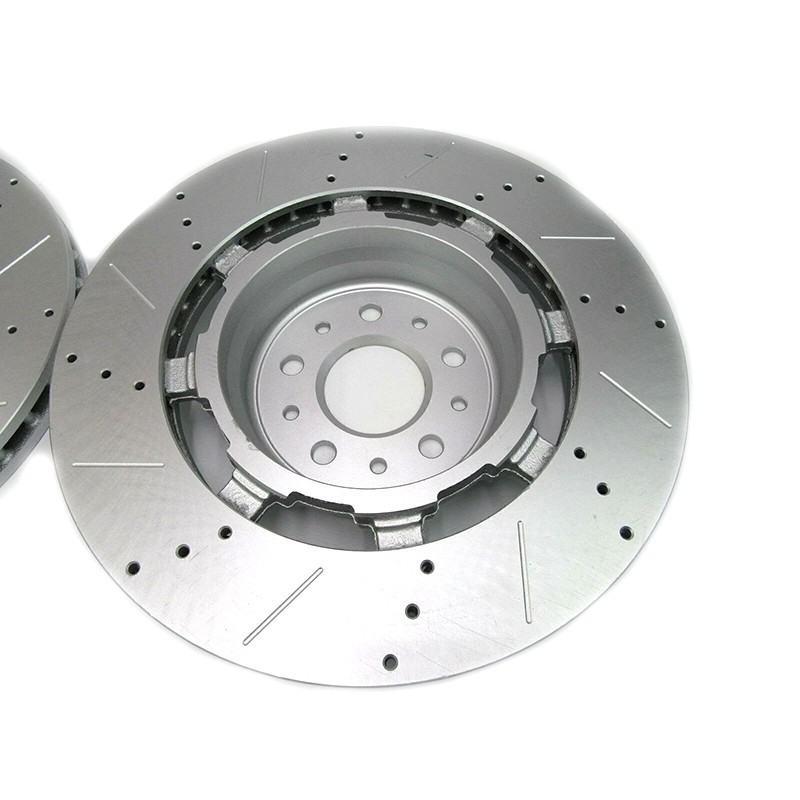 257141 Front Brake Pads & Rotors Set For Maserati GranTurismo Grancabrio 4.7L gallery