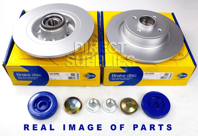 2X REAR BRAKE DISC FOR RENAULT GRAND SCENIC II 2.0 1.9 1.5 1.6 SCENIC II 1.9