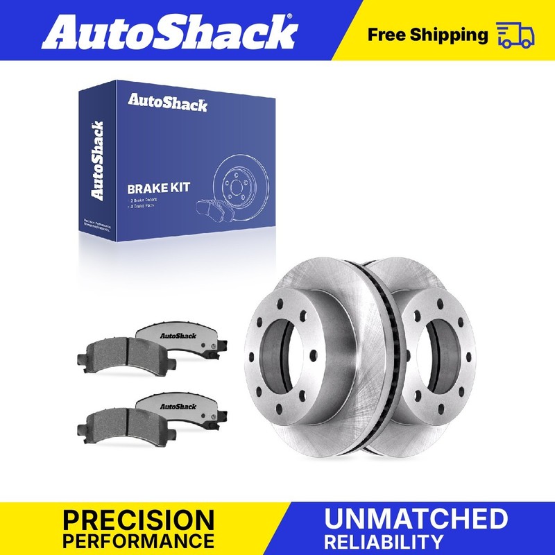 Rear Brake Rotors Ceramic Pads for Chevrolet, Express 3500 2003-2017