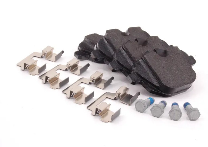 Front & Rear Brake Rotors With Brake Pads & Sensors For 2014-2020 BMW i8 Genuine gallery