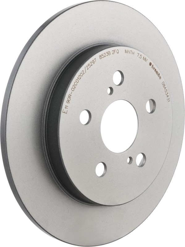 Brembo 08.A534.31 UV Coated Rear Rotor For LEXUS/SUBARU/TOYOTA