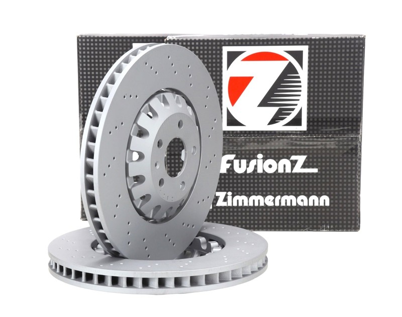 AUDI S4 S5 SQ5 Q7 Q8 A6 A7 [15-] Front Zimmermann Formula Z Drilled Brake Discs