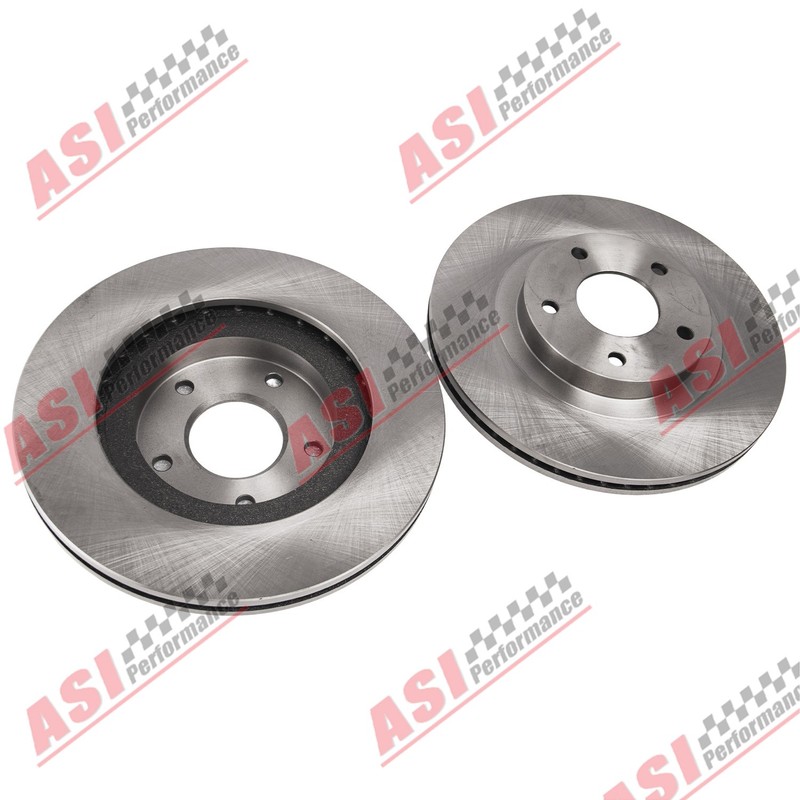Front & Rear Drilled Rotors Ceramic Pads for 2003-05 INFINITI G35 Nissan 350Z gallery
