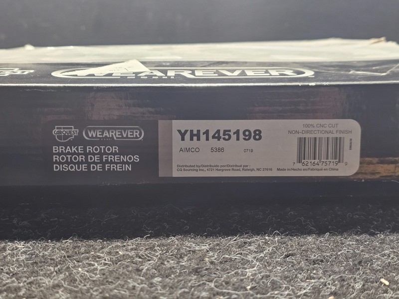 (QTY 2) For Chrysler Concorde 1998-2004 Front Brake Disc Rotor YH145198 gallery