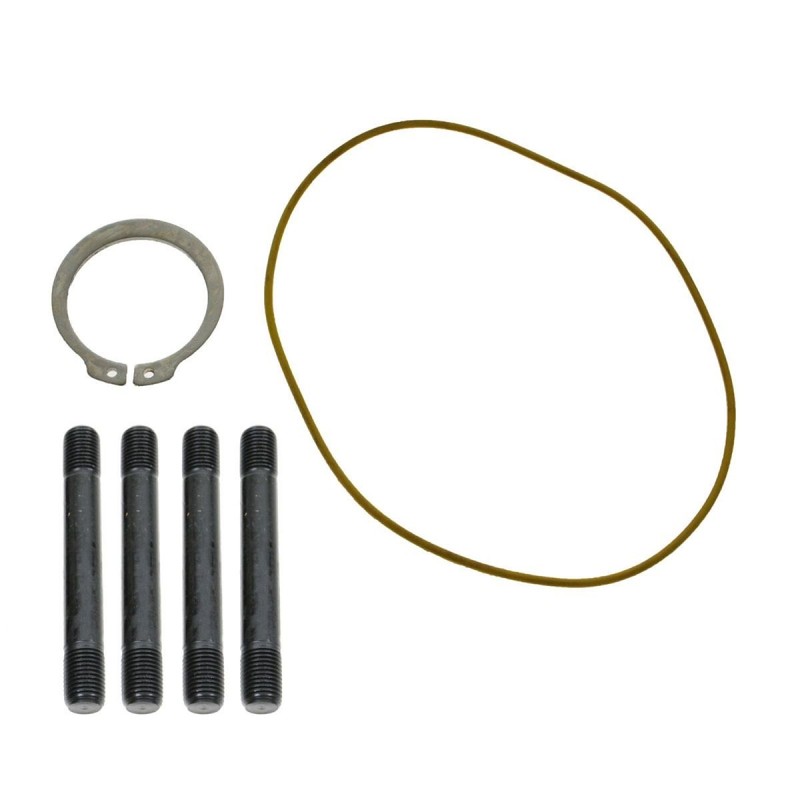 Front Ceramic Brake Pad Coated Rotor & Wheel Hub Bearing Kit for Ford gallery
