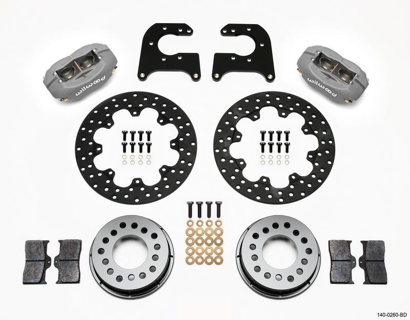 Wilwood Brakes Disc Brake Caliper / Rotor / Pad Kit | 140-0260-BD gallery