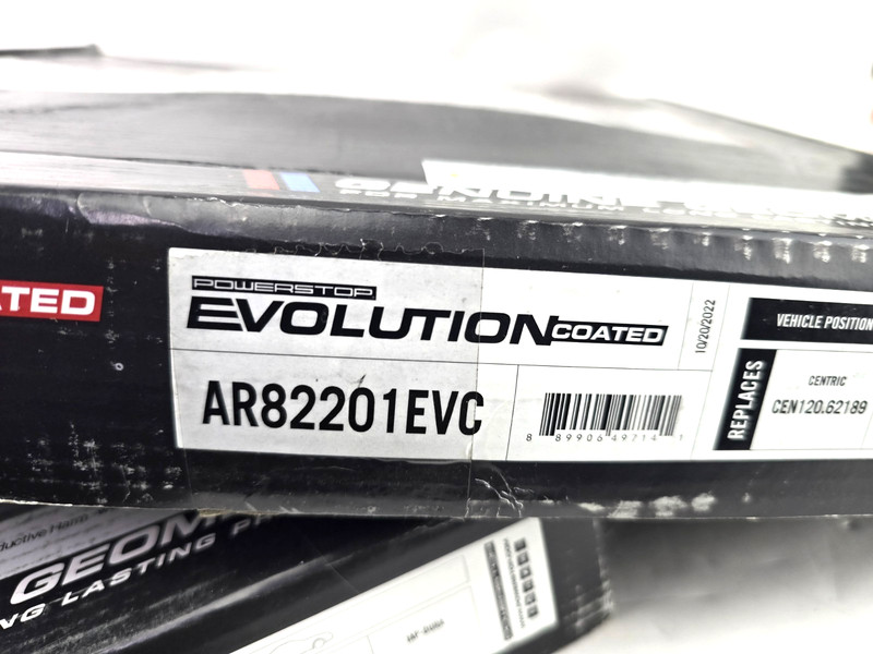 Power Stop Evolution Geomet REAR Brake Rotors + Ceramic Pads 20-23 Corvette C8 gallery
