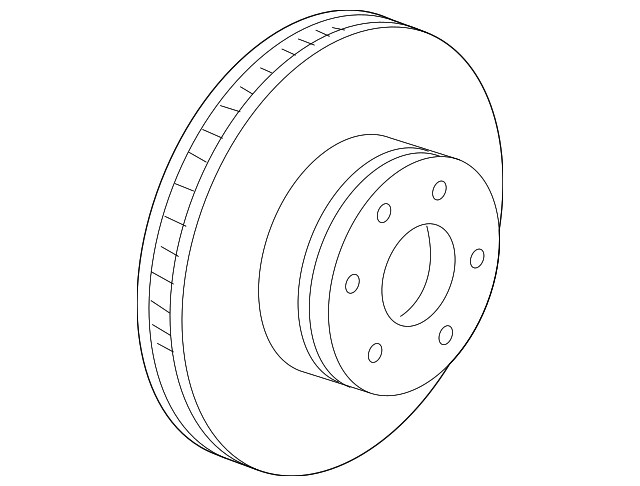 Genuine BMW Rotor 34-10-6-898-723