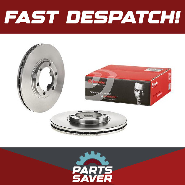 2x Brake Discs Pair Vented fits ISUZU CAMPO KB, KBD27 2.2D Front 88 to 90 C223