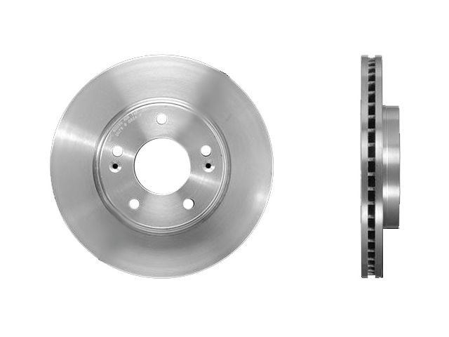 For 2001-2006 Hyundai Santa Fe Brake Rotor Front Bendix 69545YKHZ 2002 2003 2004