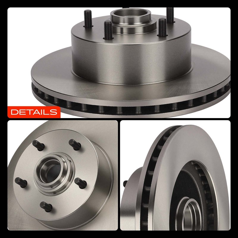 A-Premium Front Disc Brake Rotors for Chevrolet Camaro 1969 Pontiac Grand Prix gallery