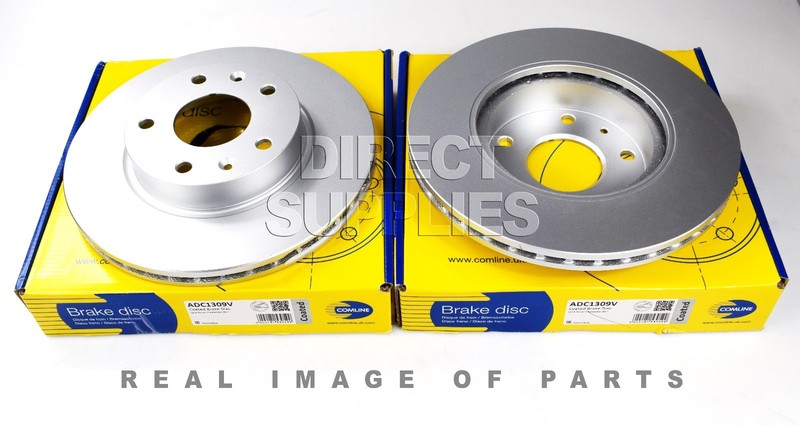 2 X FRONT AXLE BRAKE DISCS FOR LAND ROVER FREELANDER L359 L314 98 – 01 ADC1309V