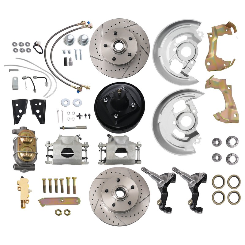 Front Disc Brake Conversion Kit for X-BODY Chevy Nova 1968-1974 DBK6472LX gallery