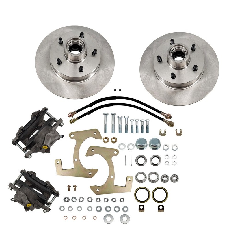 Deluxe Disc Brake Conversion Kit For 47-59 Chevy GMC 3100 1/2-Ton Pickup Truck gallery
