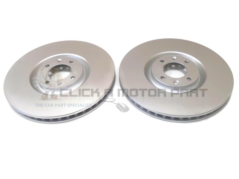 CITROEN DS5 2.0 2011-2015 FRONT 2 BRAKE DISCS SET (340MM FRONT DISCS)