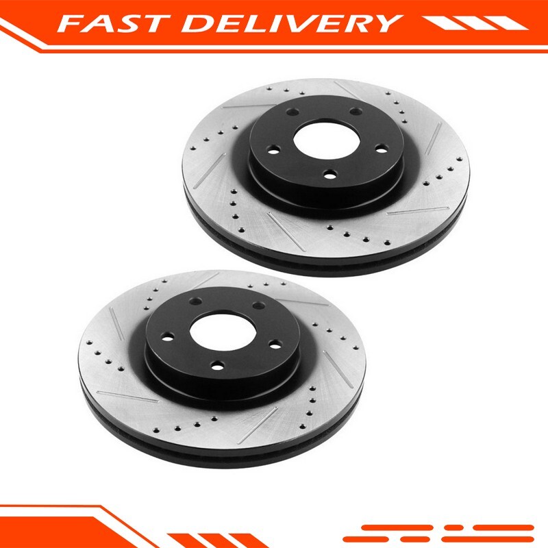 Rear Slotted Brake Rotors For Chevrolet  Equinox Brake Rotor 5 Lugs Brake kits