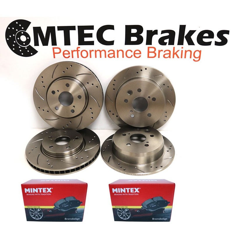 Audi A5 Coupe 2.0 Sport Brake Discs With Pads Front Rear 12-17