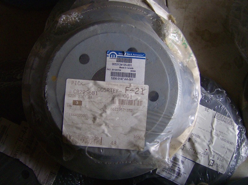 GENUINE MOPAR 52060147AA DISC BRAKE ROTOR JEEP gallery
