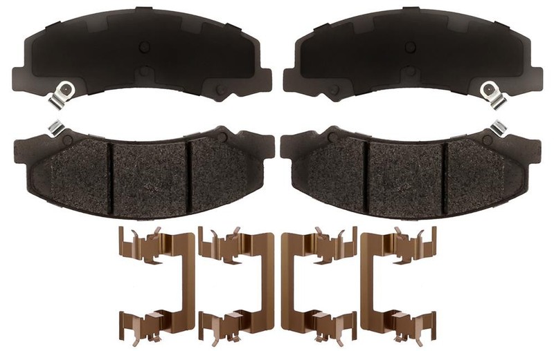 ACDelco Disc Brake Pads and Rotors Kit Front Rear For 2010 Chevrolet Impala gallery